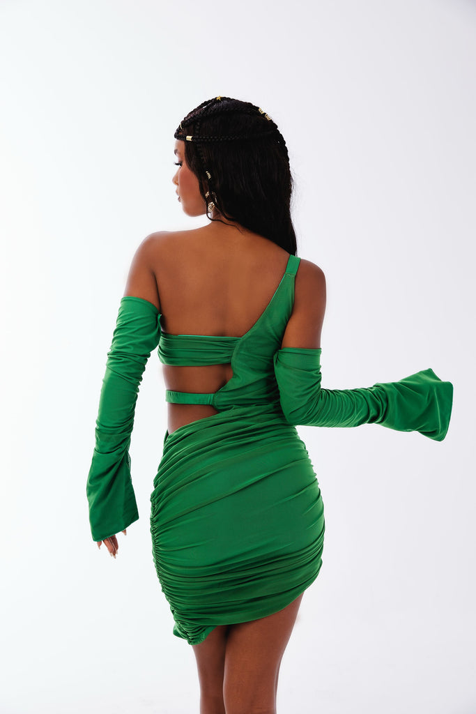 Assi Dress in Emerald - Sincerely Ria