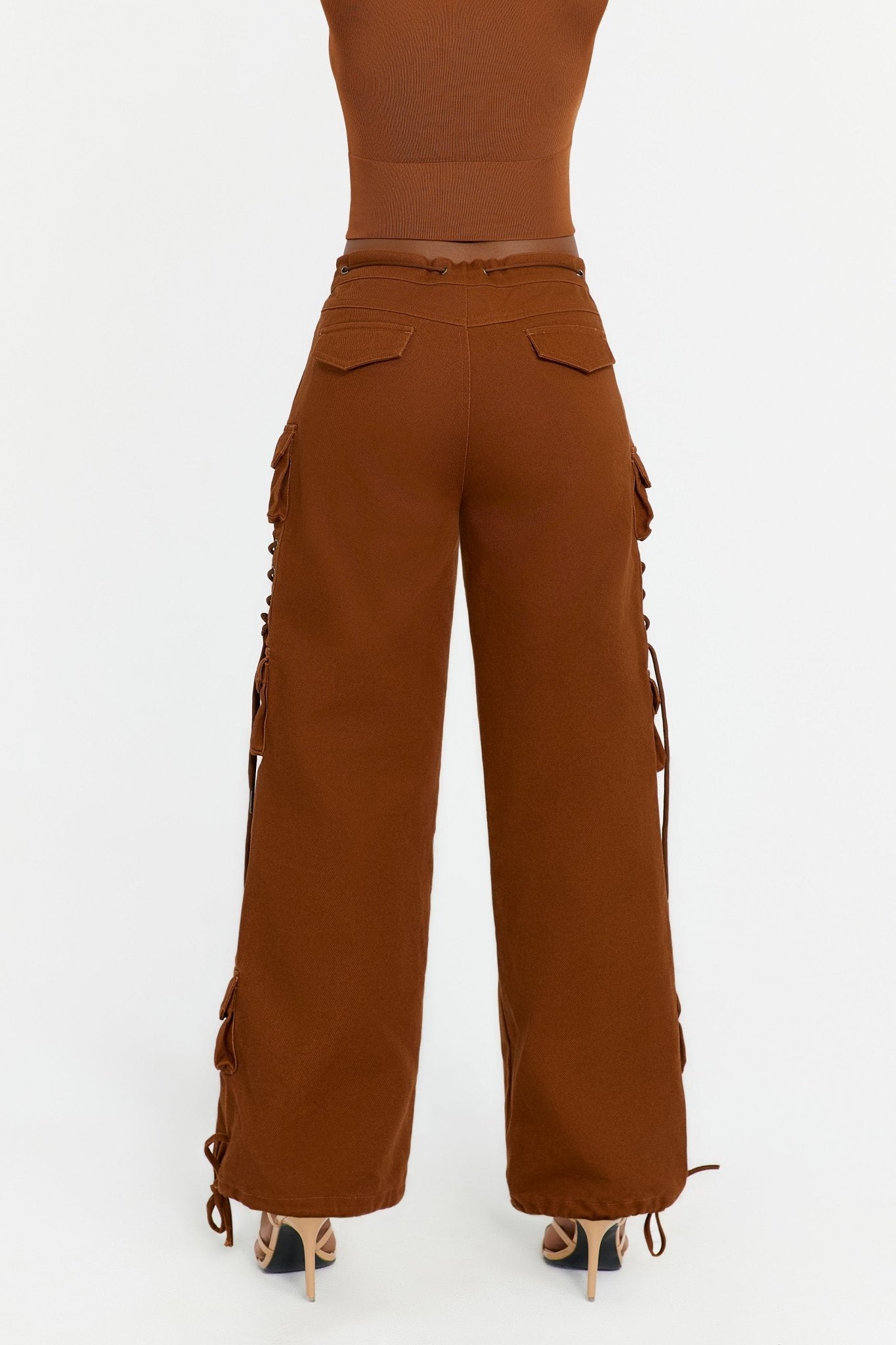 Cam Cargo Pants in Tan - Sincerely Ria