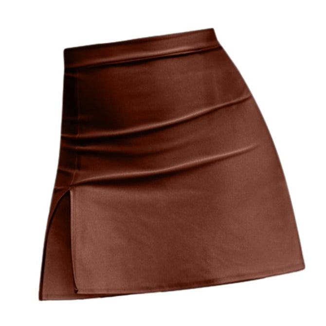 Kamsar Skirt in Cocoa - Sincerely Ria