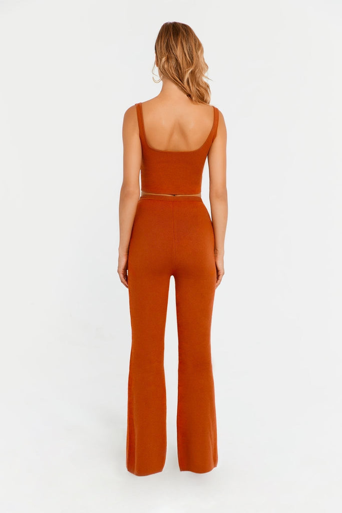 Lana Top in Rust - Sincerely Ria